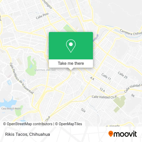 Rikis Tacos map
