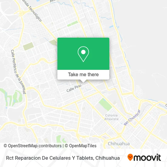Rct Reparacion De Celulares Y Tablets map