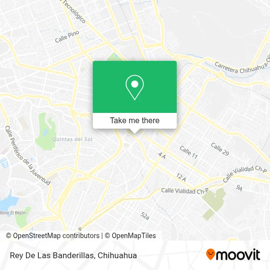 Rey De Las Banderillas map