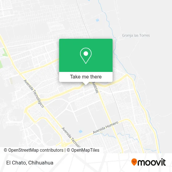 El Chato map