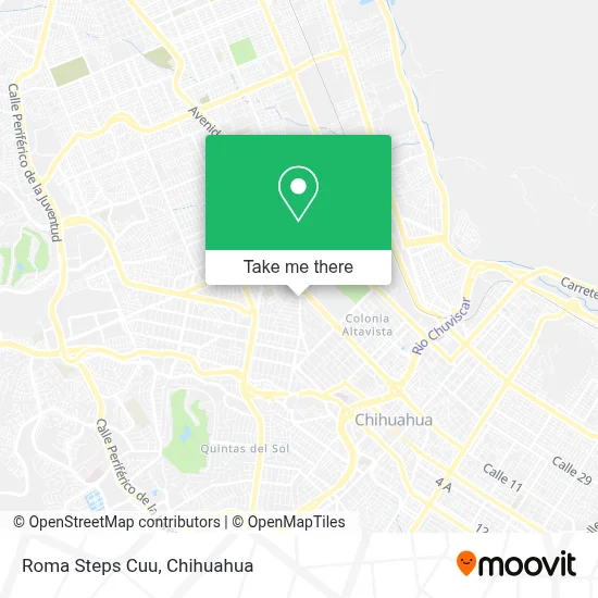 Roma Steps Cuu map