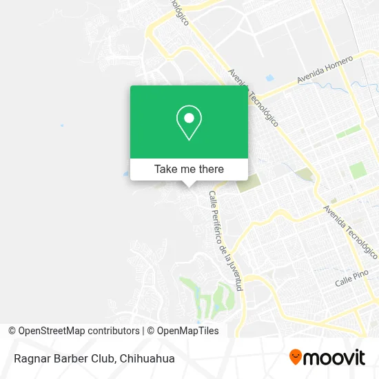 Ragnar Barber Club map