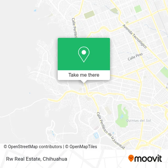 Rw Real Estate map