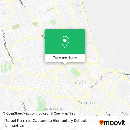 Rafael Ramirez Castaneda Elementary School map