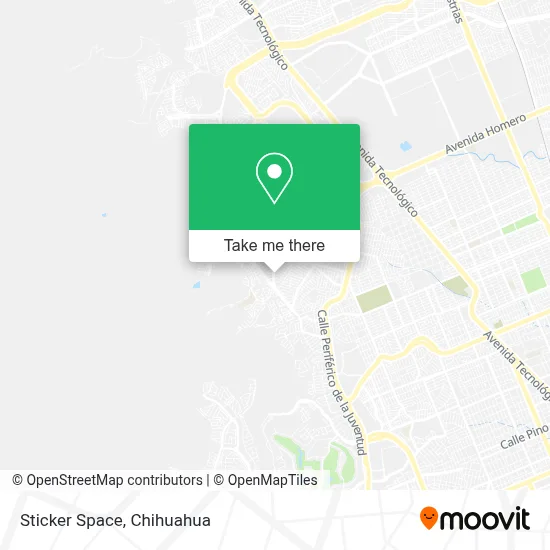 Sticker Space map