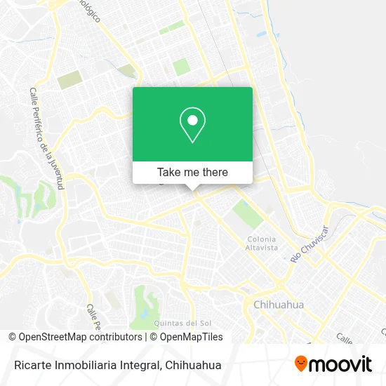 Ricarte Inmobiliaria Integral map