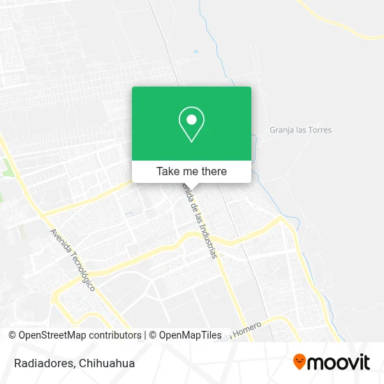 Radiadores map