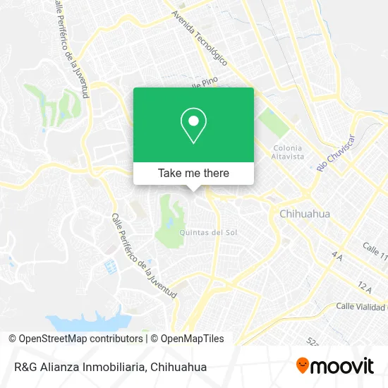 R&G Alianza Inmobiliaria map