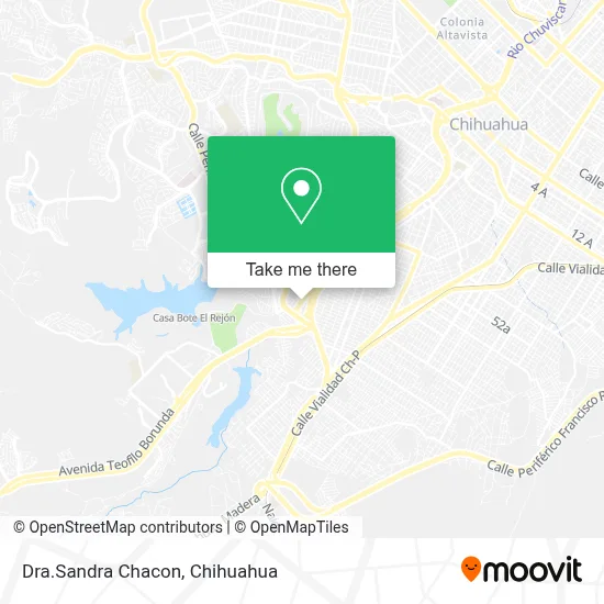 Dra.Sandra Chacon map