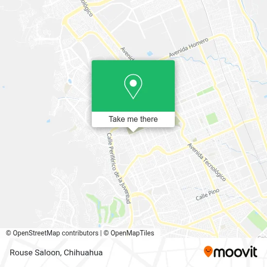 Rouse Saloon map