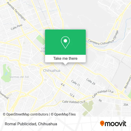 Romal Publicidad map