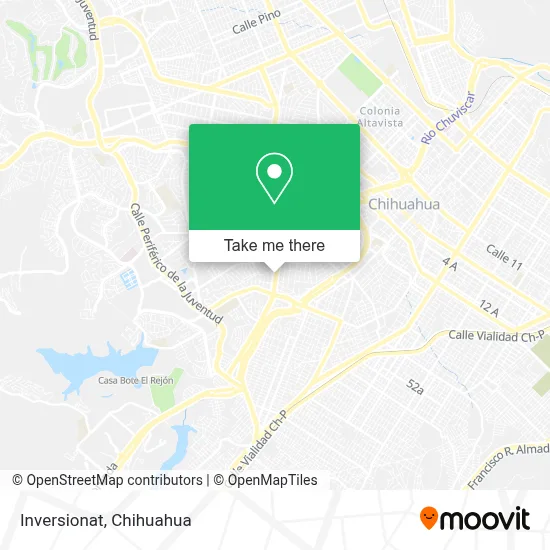 Inversionat map
