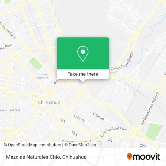 Mezclas Naturales Chio map