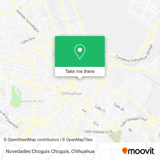 Novedades Choguis Choguis map