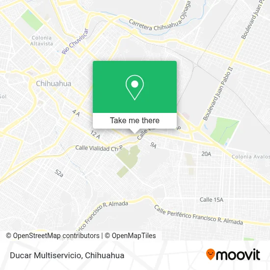 Ducar Multiservicio map