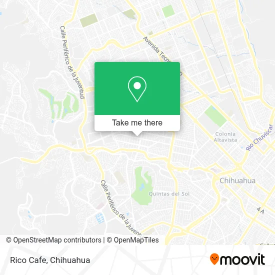 Rico Cafe map