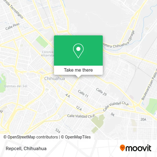 Repcell map