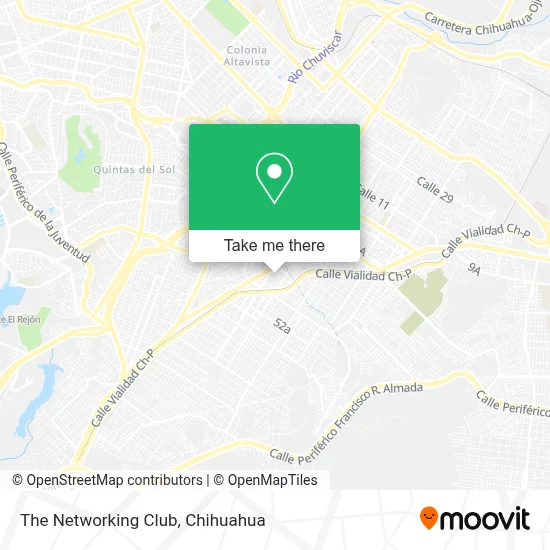 The Networking Club map