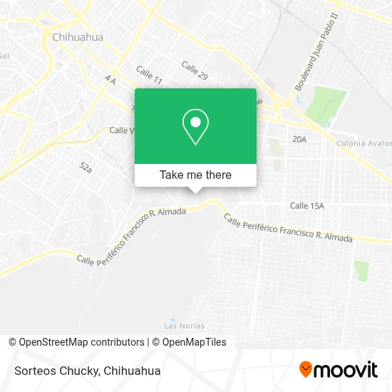 Sorteos Chucky map