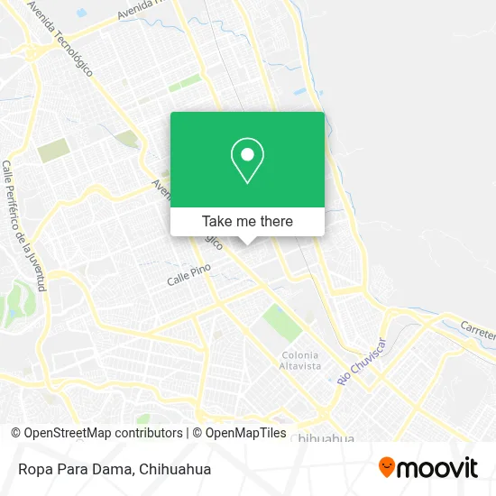 Ropa Para Dama map