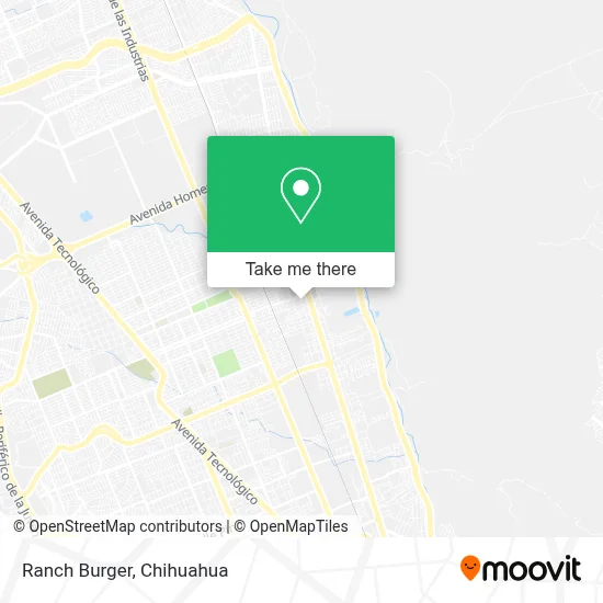Ranch Burger map
