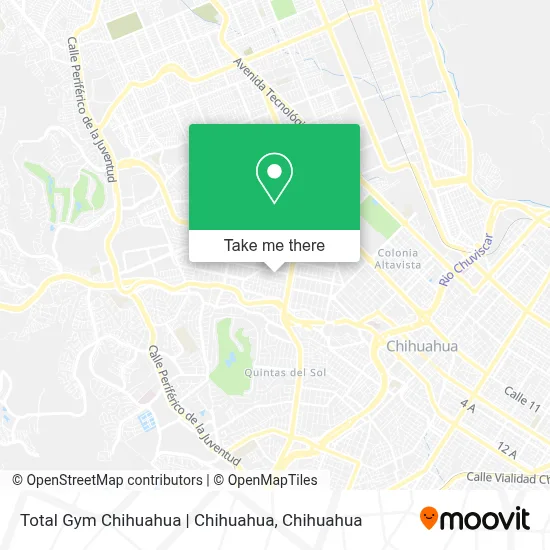 Total Gym Chihuahua | Chihuahua map
