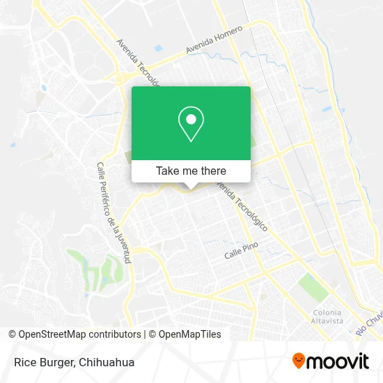 Rice Burger map