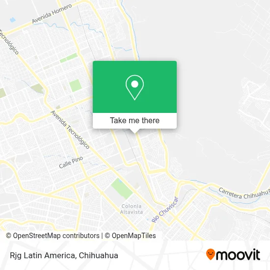 Rjg Latin America map