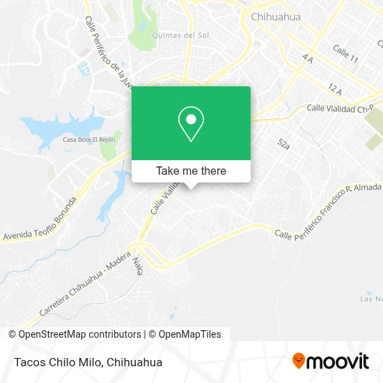 Tacos Chilo Milo map