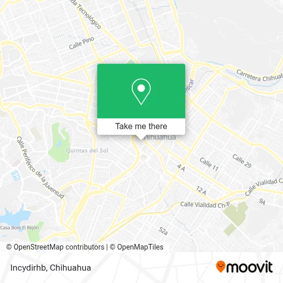 Incydirhb map