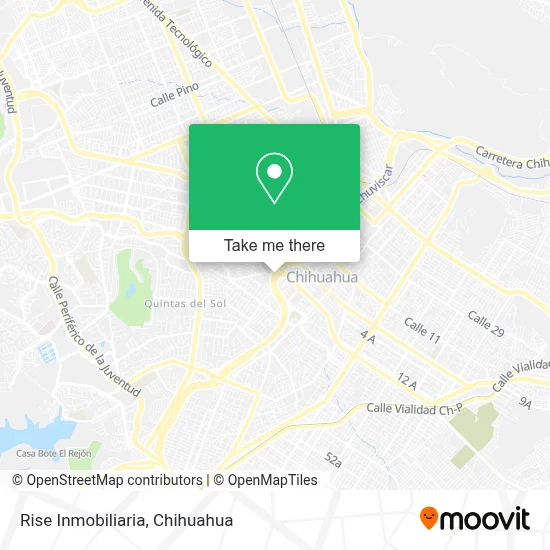 Rise Inmobiliaria map