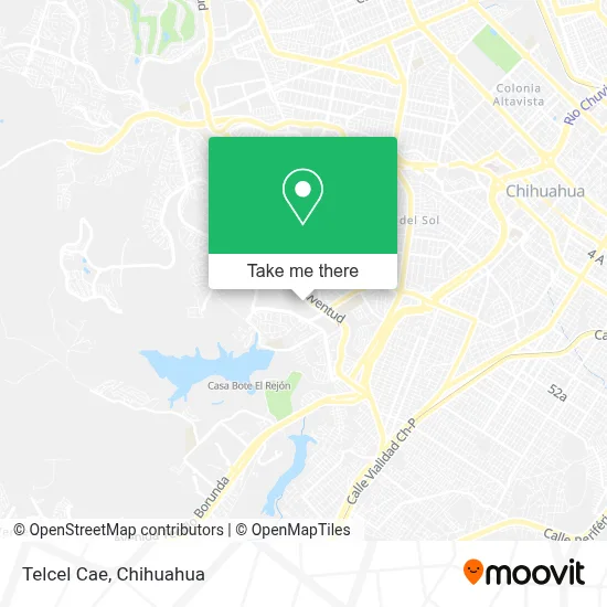 Telcel Cae map