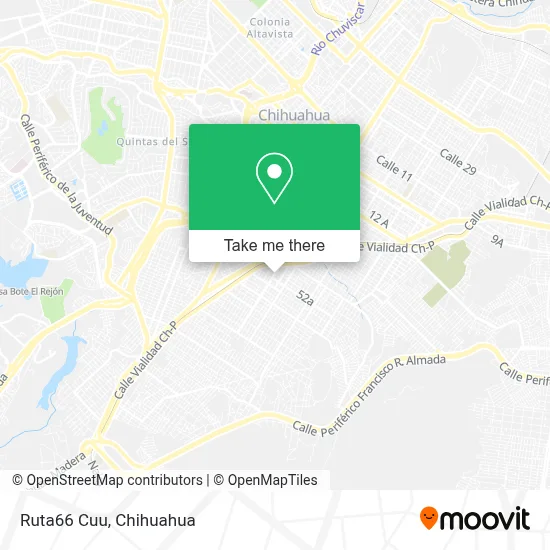Ruta66 Cuu map