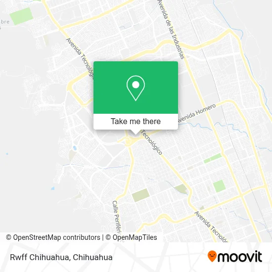 Rwff Chihuahua map