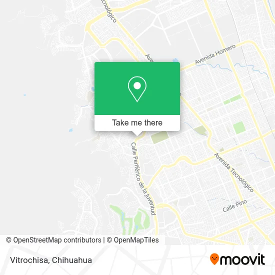Vitrochisa map