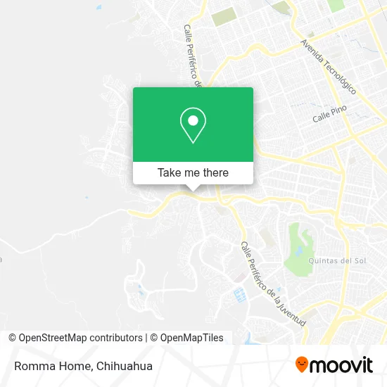 Romma Home map