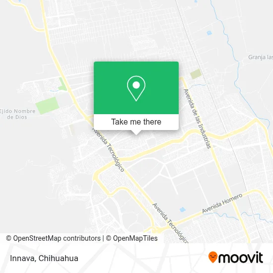 Innava map