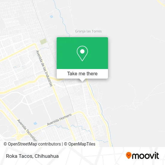 Roka Tacos map