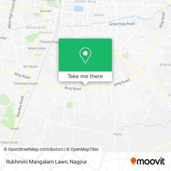 Rukhmini Mangalam Lawn map