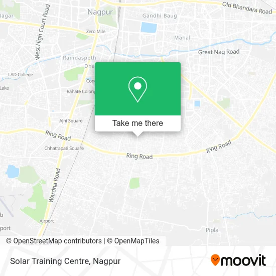Solar Training Centre map
