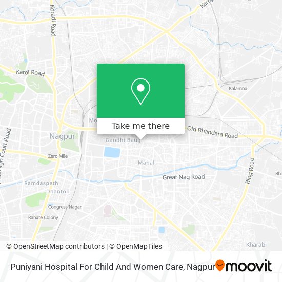 Puniyani Hospital For Child And Women Care map