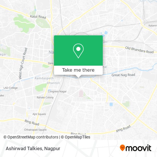 Ashirwad Talkies map