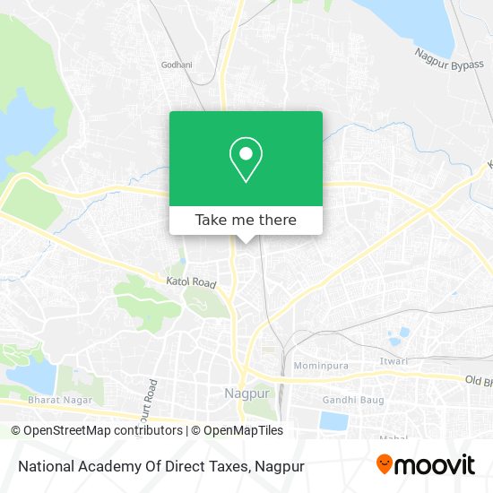 National Academy Of Direct Taxes map