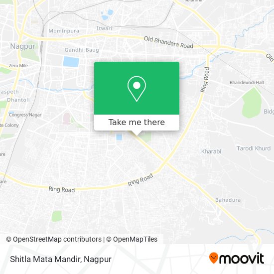 Shitla Mata Mandir map