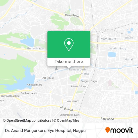 Dr. Anand Pangarkar's Eye Hospital map
