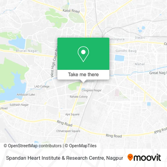 Spandan Heart Institute & Research Centre map