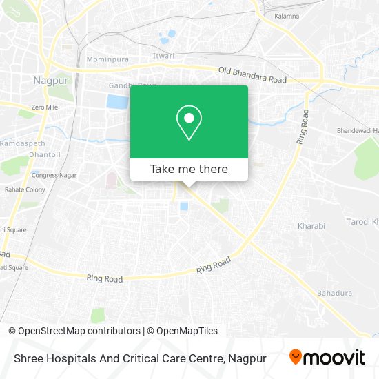 Shree Hospitals And Critical Care Centre map