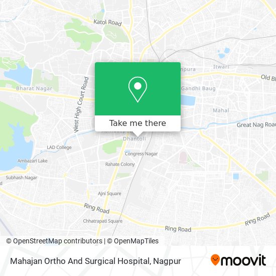 Mahajan Ortho And Surgical Hospital map