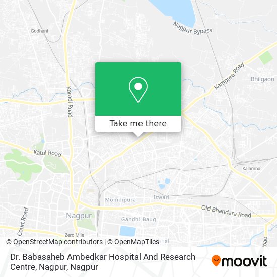 Dr. Babasaheb Ambedkar Hospital And Research Centre, Nagpur map