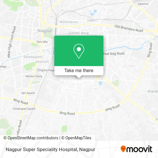 Nagpur Super Speciality Hospital map